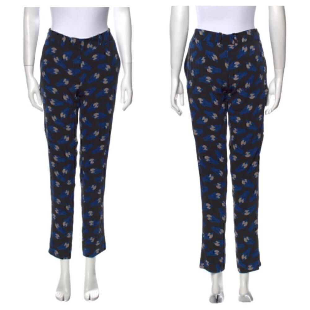 Diane Von Furstenberg Trousers in Night Clouds